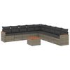 vidaXL Patio Sofa Set 5人掛け Grey