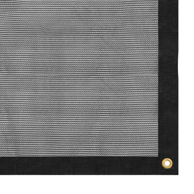 vidaXL コンテナ用ネット HDPE製 3.5x6m ブラック