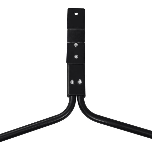 vidaXL ガーデン 芝生用転圧ローラー 黒色 68L