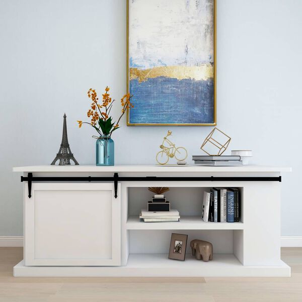 vidaXL ミニスライディングキャビネット ドアキット 炭素鋼 200cm