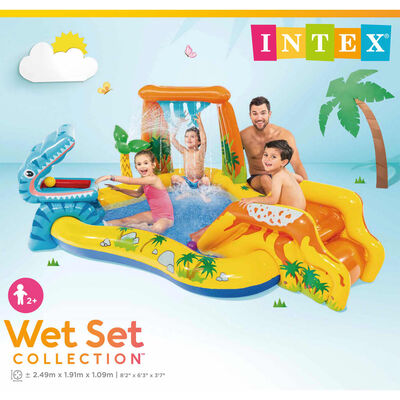 INTEX Intex インフレータブルプール 「恐竜プレイセンター」 249x191x109 cm 57444NP