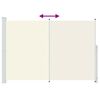 vidaXL パティオ用 引き込み式サイドオーニング 200x300cm クリーム
