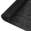 vidaXL プライバシーネット ブラック 1.2&times;10m HDPE製 195g/m&sup2;