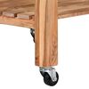 vidaXL キッチントロリー 58x58x89cm アカシア無垢材