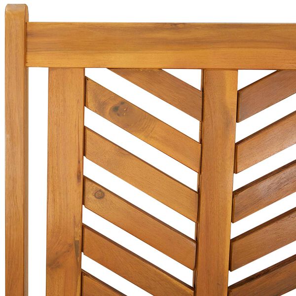 vidaXL ガーデンダイニングセット 3 pcs ブラウン ソリッドアカシアウッド