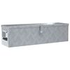 vidaXL アルミボックス 80.5x22x22cm シルバー