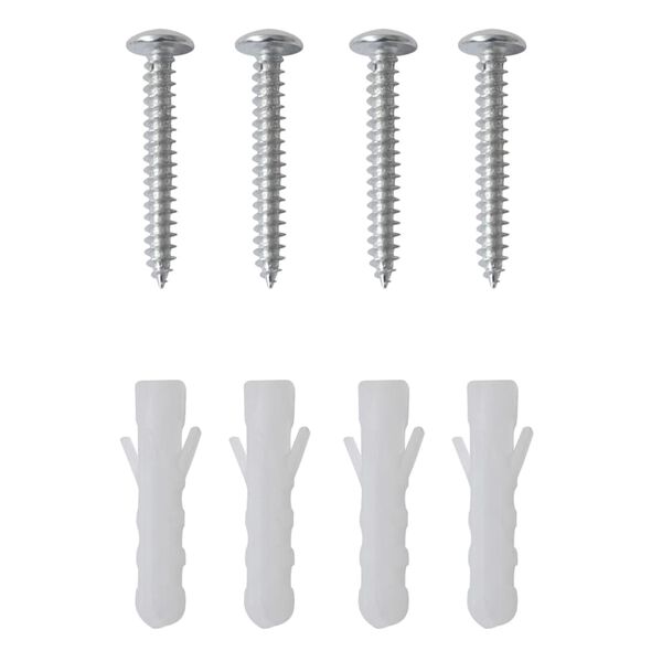 vidaXL ステンレススチール製メールボックス