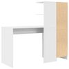 vidaXL デスク 2 pcs ホワイト