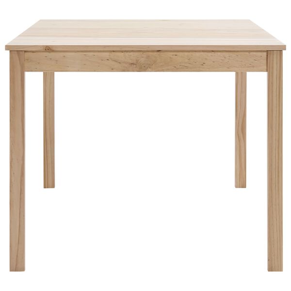 vidaXL ダイニング9点セット パインウッド製