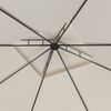 vidaXL ガゼボ 3x3x2.7m クリーム 160g/m²