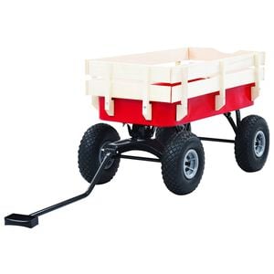 vidaXL ハンドトロリー 150kg レッド