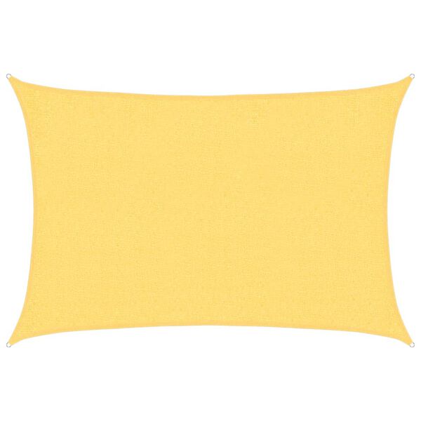 vidaXL サンシェードセイル 160g/m² ベージュ 2x2,5m 高密度ポリエチレン