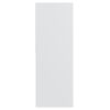vidaXL ブックキャビネット ホワイト 67x24x161cm エンジニアリングウッド