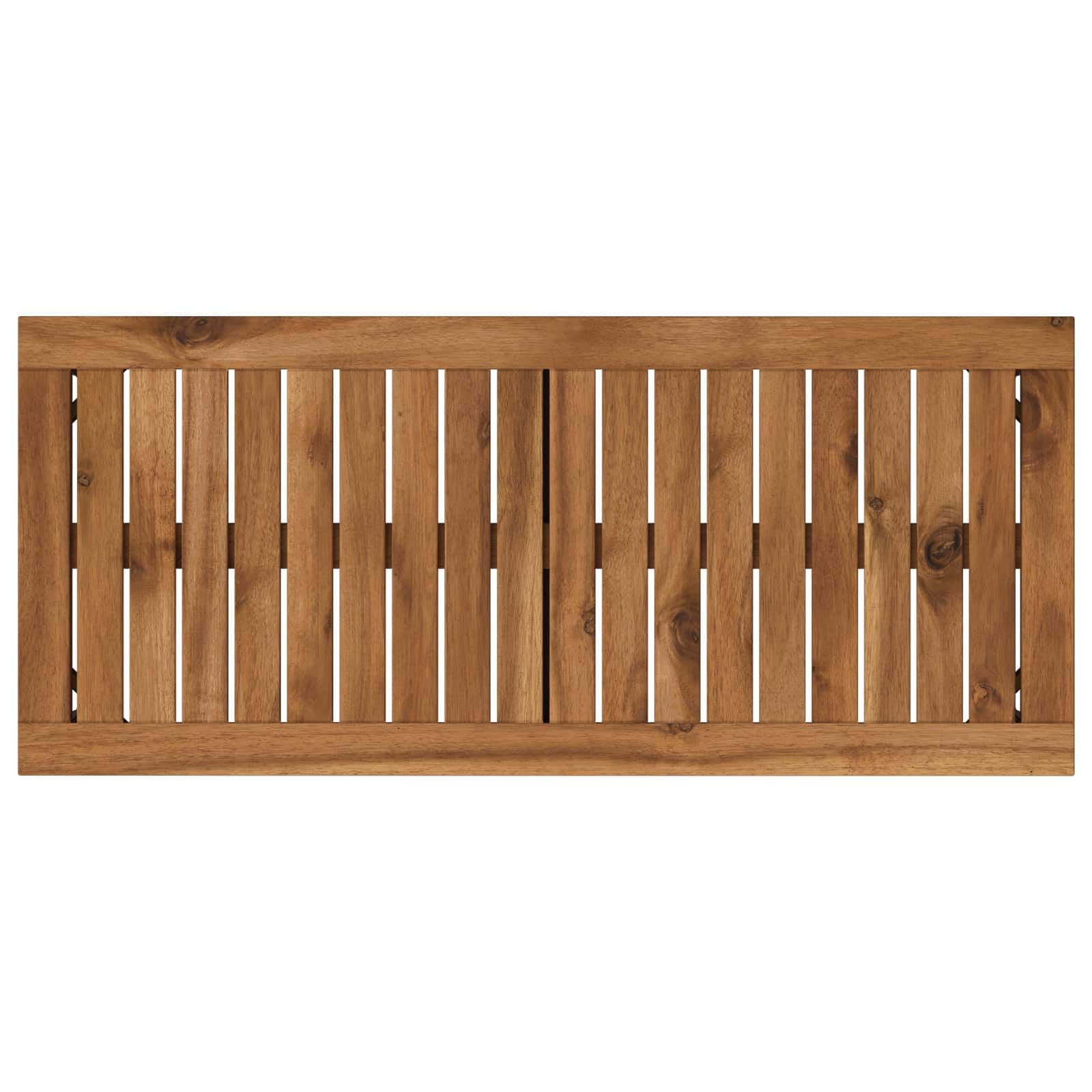 vidaXL ガーデンベンチ 80.5 x 35 x 45 cm ソリッドアカシアウッド