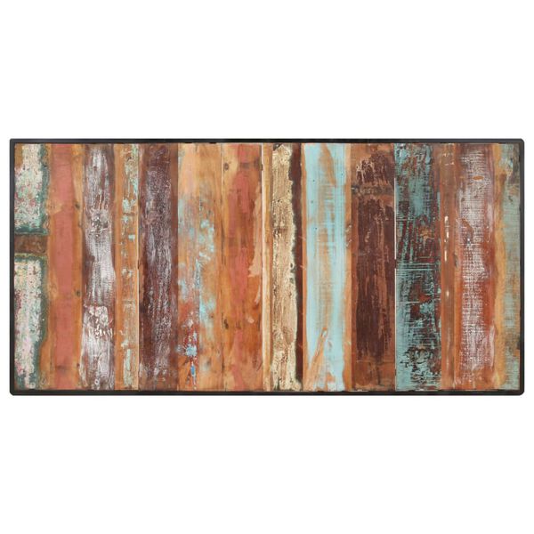 vidaXL ダイニングテーブル 200cm 無垢の再生木材