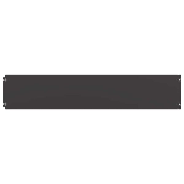 vidaXL 芝生エッジング 30個入り ブラック 20x103 cm 冷間圧延鋼