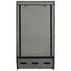 vidaXL ワードローブ グレー 87x49x159 cm 布製