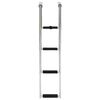 vidaXL 折りたたみ乗船はしご 4段 ステンレススチール製