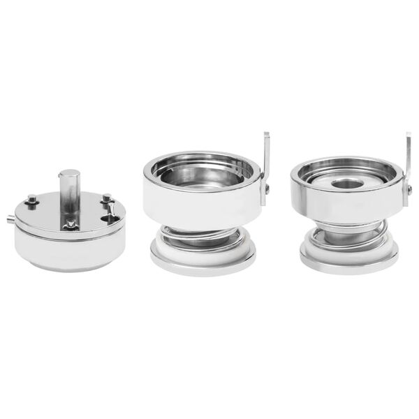 vidaXL 缶バッジメーカー専用 交換式 金型 44mm