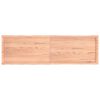 vidaXL テーブルトップ ライトブラウン 180x50x(2-4) cm 加工済み無垢材 ライブエッジ