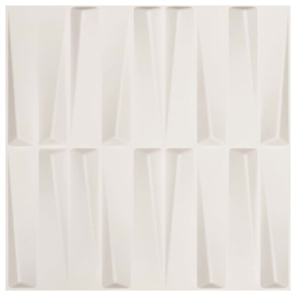 vidaXL 壁パネル 3D 12点 0.5x0.5 m 3 m&sup2;