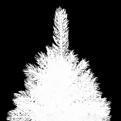 vidaXL 人工クリスマスツリー 本物そっくり 針葉付き 150cm ホワイト