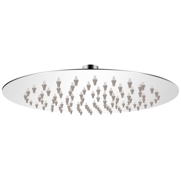 vidaXL レインシャワーヘッド ステンレススチール製 20cm 丸型