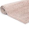 vidaXL シャギーラグ 160x230cm オールドピンク