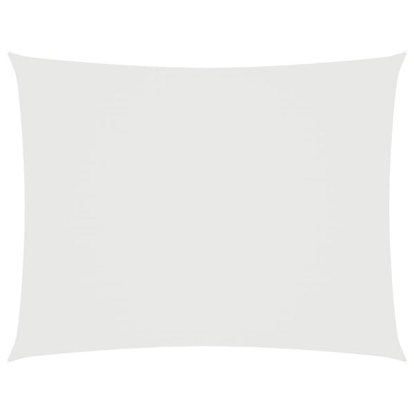vidaXL サンシェードセイル 3x5m 長方形 オックスフォード生地 ホワイト