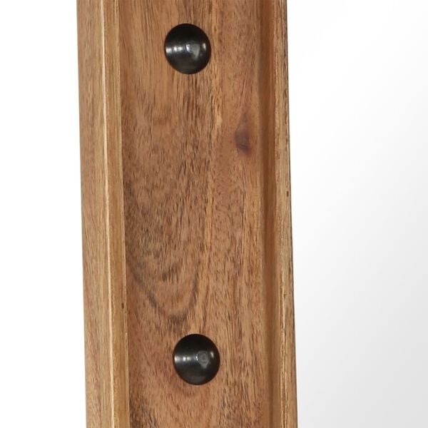 vidaXL ミラー アカシア無垢材 50x80cm