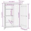vidaXL ガーデン道具小屋 123x50x171cm 含浸松材