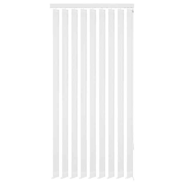 vidaXL 縦型ブラインド 布製 120x250cm ホワイト