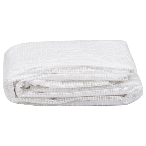 vidaXL 温室用交換カバー (36m²) 3x12x2m 透明