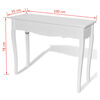 vidaXL 化粧台 ホワイト