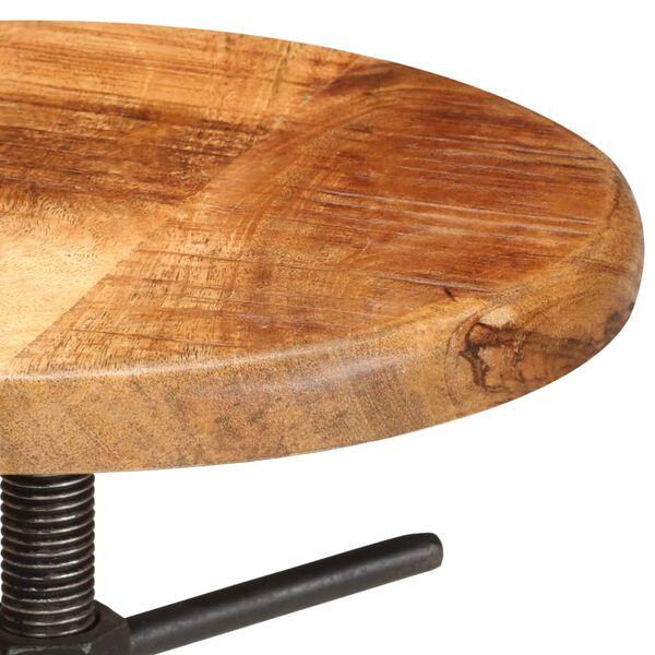 vidaXL バースツール 2点 マンゴー無垢材