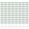 vidaXL ジャム瓶 ホワイト＆グリーンふた付き 96点 ガラス 400 ml