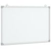 vidaXL マグネット式ホワイトボード 60x40x1.7cm アルミニウム製
