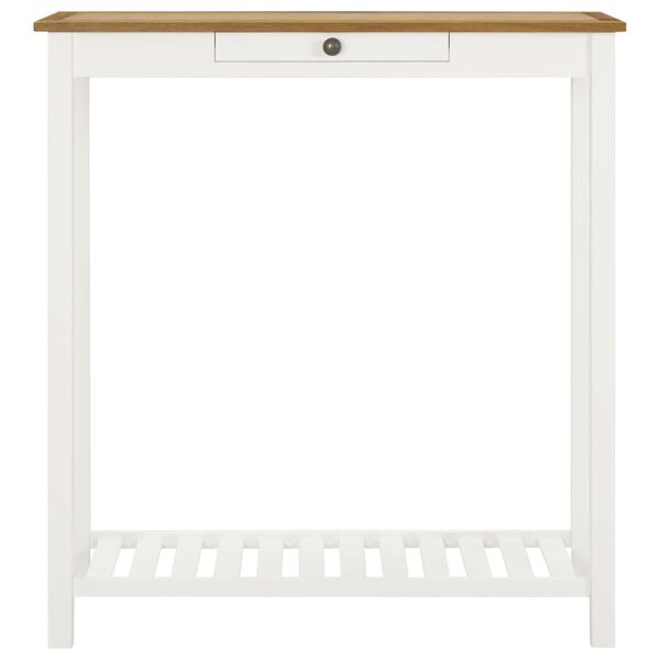 vidaXL バーテーブル 100x40x110cm オーク無垢材