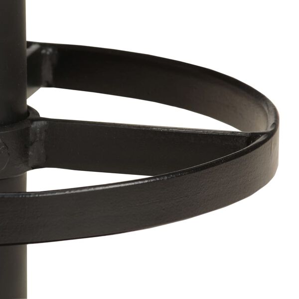 vidaXL バースツール 2点 本革製