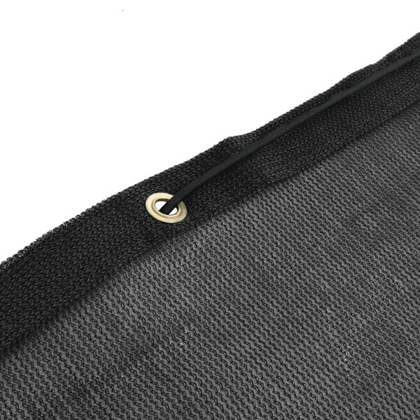 vidaXL コンテナ用ネット HDPE製 3.5x5m ブラック