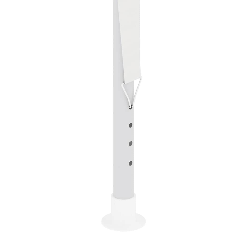 vidaXL プロ仕様 パーティーテント 側壁付き 2x2m ホワイト 90g/m²