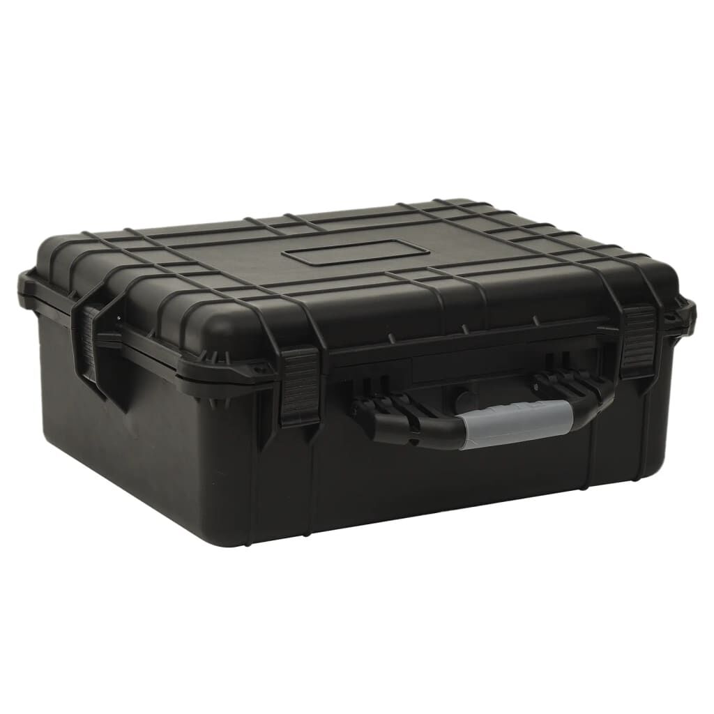vidaXL ポータブルフライトケース ブラック 55x43x21 cm PP | vidaXL.jp