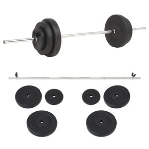 vidaXL バーベルセット 30kg