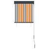 vidaXL 屋外用ローラーブラインド 60x250cm イエロー＆ブルー