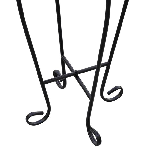 vidaXL モザイクサイドテーブル ガーデニングテーブル テラコッタ