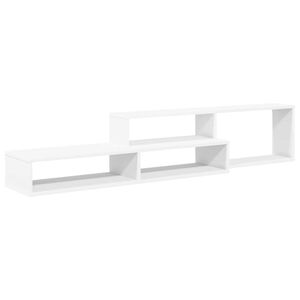 vidaXL 壁掛けテレビスタンド 150x25x28.5cm エンジニアードウッド