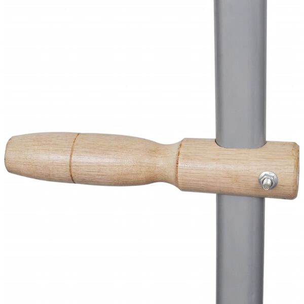 vidaXL 草刈りがま 砥石付き 143cm