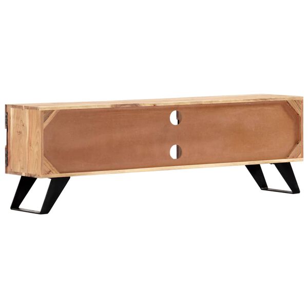 vidaXL TVキャビネット 140x30x45cm アカシア無垢材