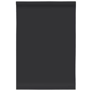 vidaXL 家具用ステッカー 粘着マットブラック 90x500 cm PVC