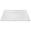 vidaXL シャワートレイ SMC ホワイト 90x90cm